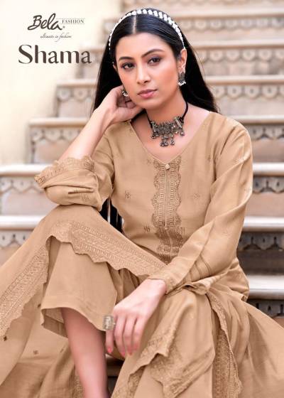 Shama By Bela Designer Festive Wear Salwar Kameez Collection